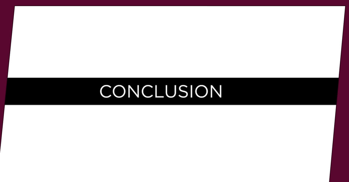 conclusion