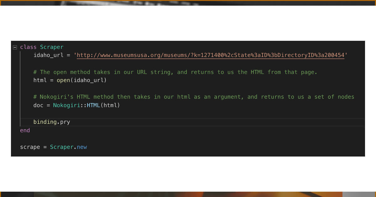 Developing-the-Scraper