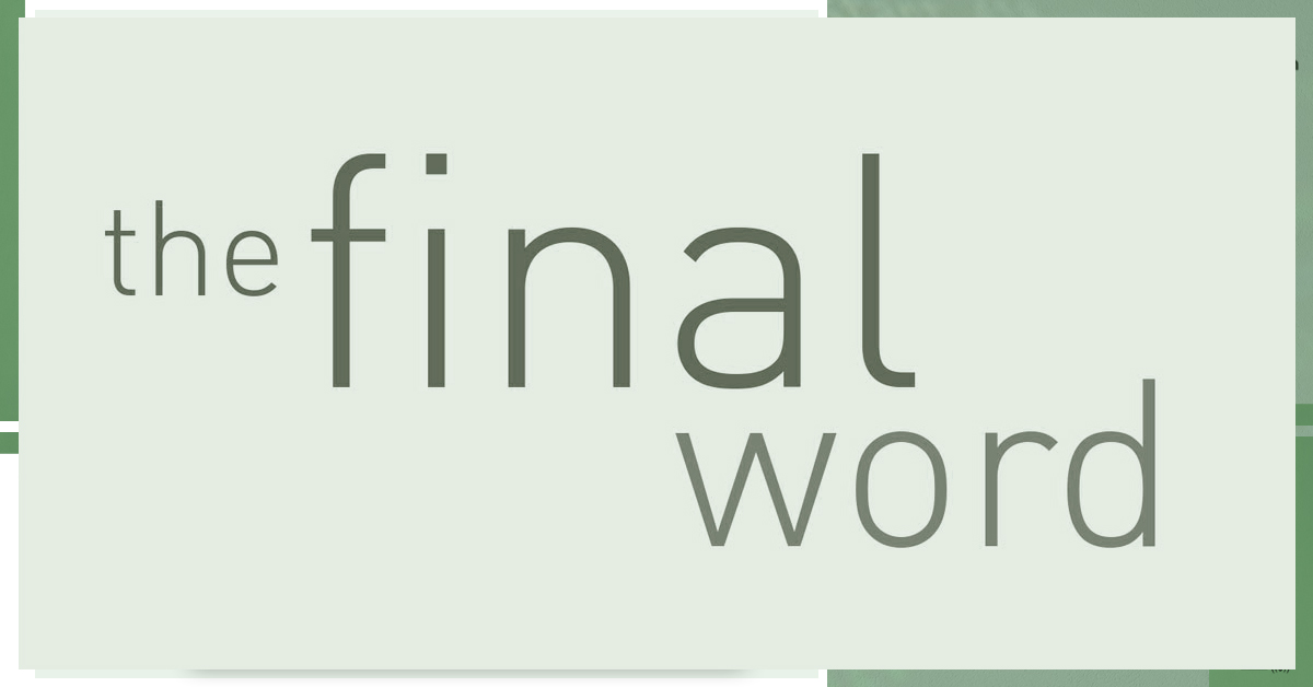 Final-Words