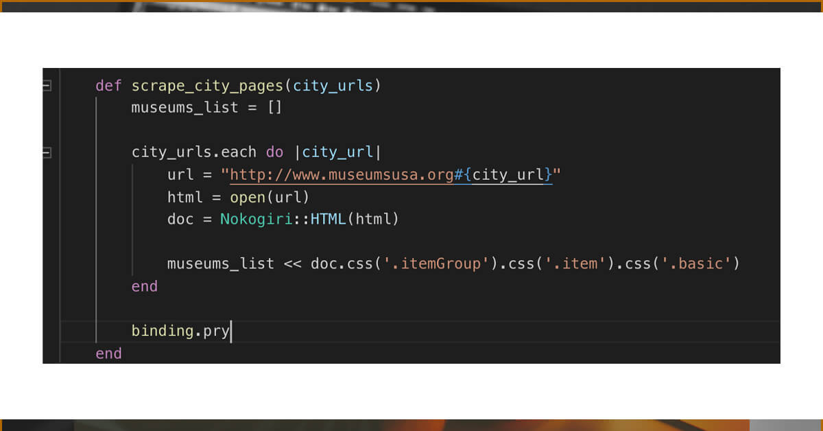 Set-a-variable-museums-list