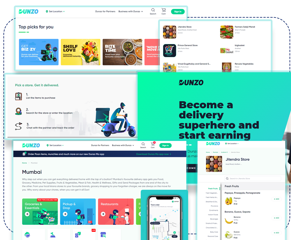 dunzo data scraping