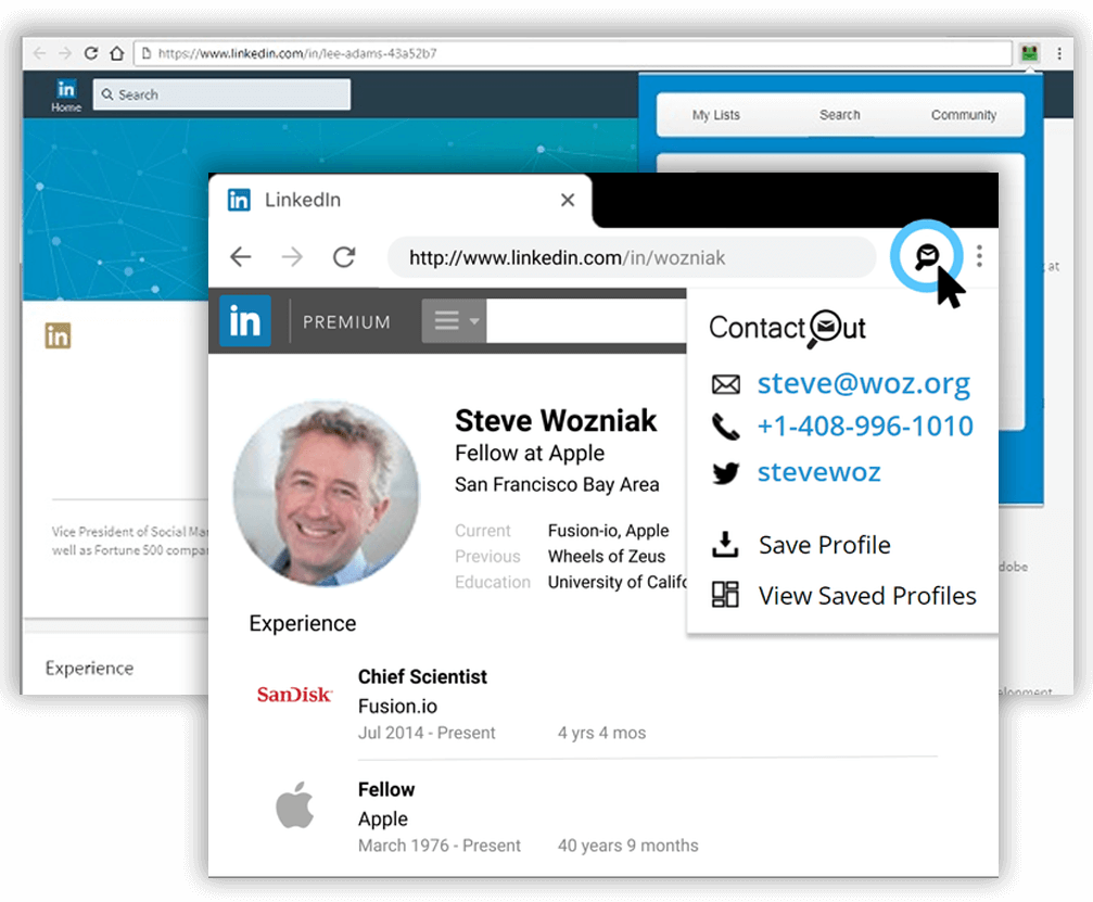 linkedin email lookup services Data List